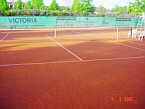 Spielbereiter Tennisplatz
