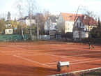 Einbau der Tennisplatzfeindecke